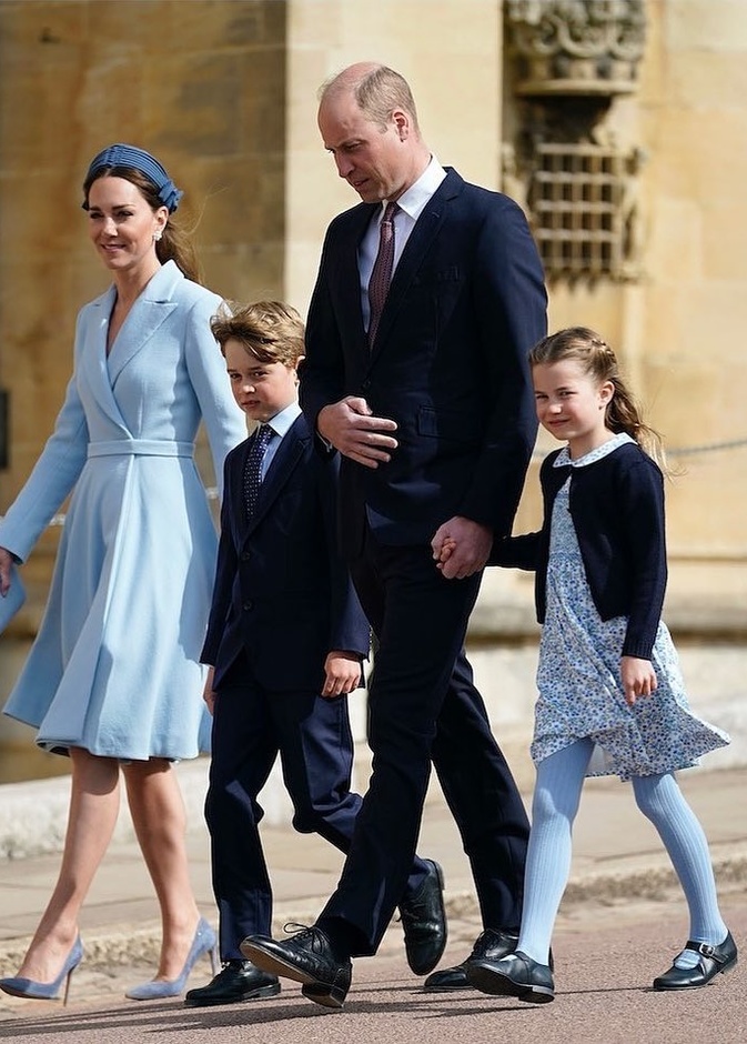 دوقة كامبريدج وأسرتها خلال عيد الفصح