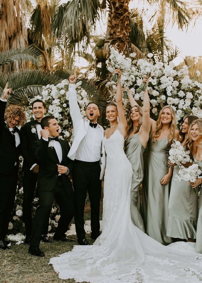 حفل زفاف عارضة أزياء فيكتوريا سيكريت جوزفين سكريفر