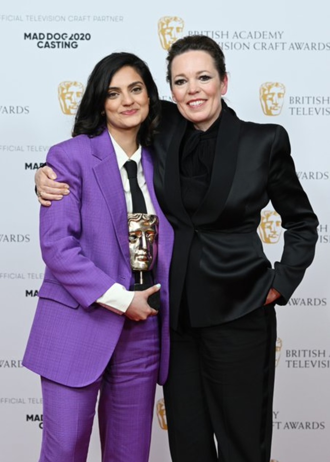 أوليفيا كولمان ونيدا منزور