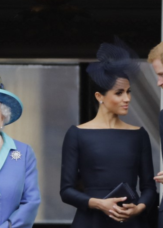  الأمير هاري وميغان ماركل زارا الملكة إليزابيث سرًا في وندسور