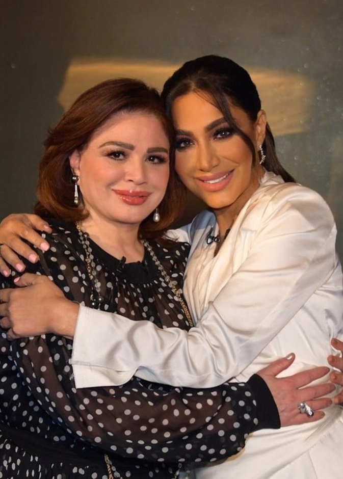 بسمة وهبة وإلهام شاهين