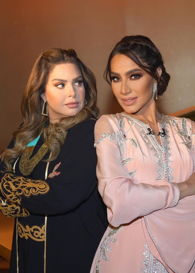 صابرين مع بسمة وهبة