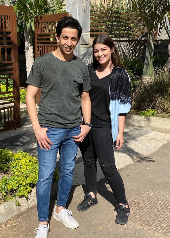 ليلى أحمد زاهر وهشام جمال