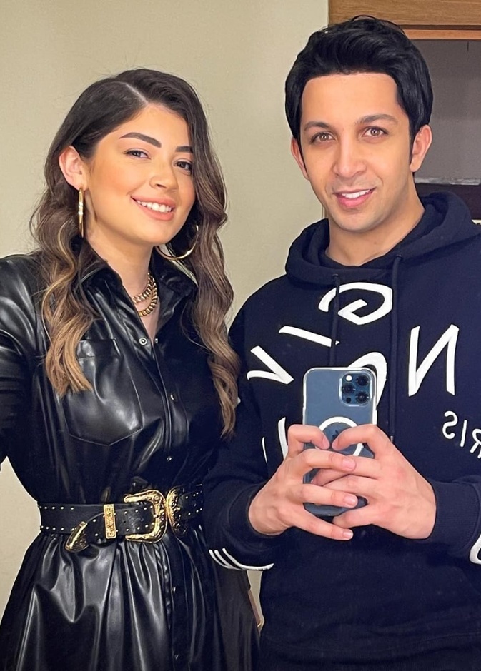 هشام جمال وليلى أحمد زاهر