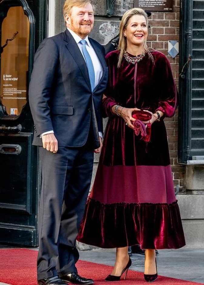 ملك وملكة هولندا في حفل يوم الملك لعام 2022 في ماسترخت