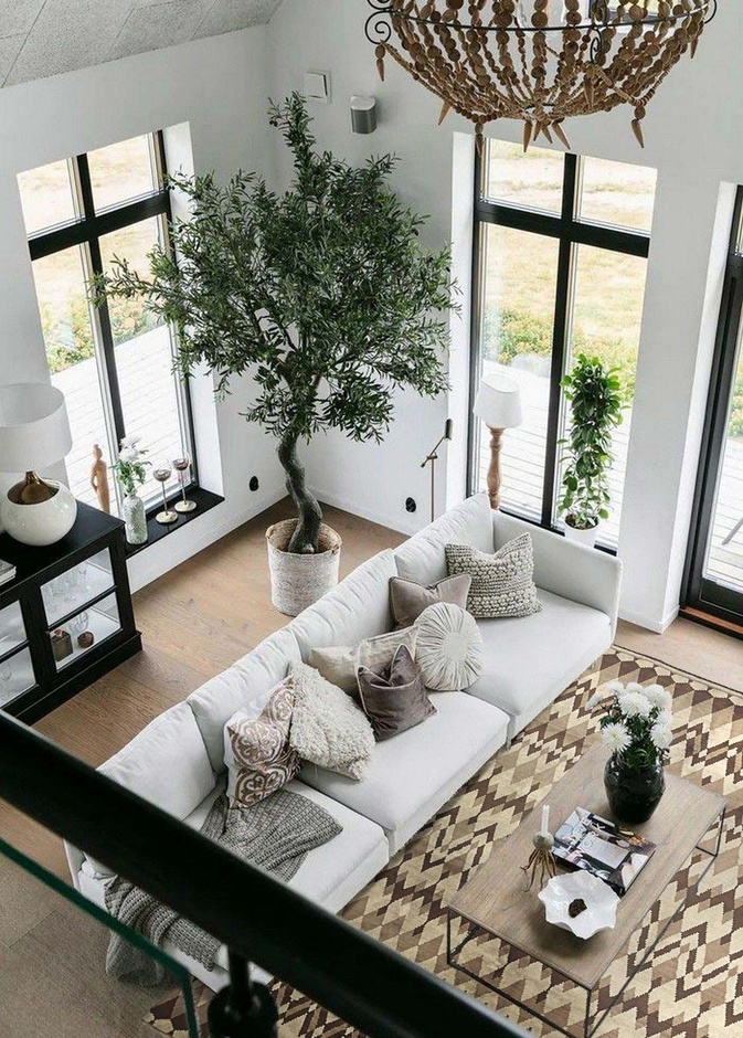 أحواض النباتات تستحضر الطبيعة في ديكورات الشقق