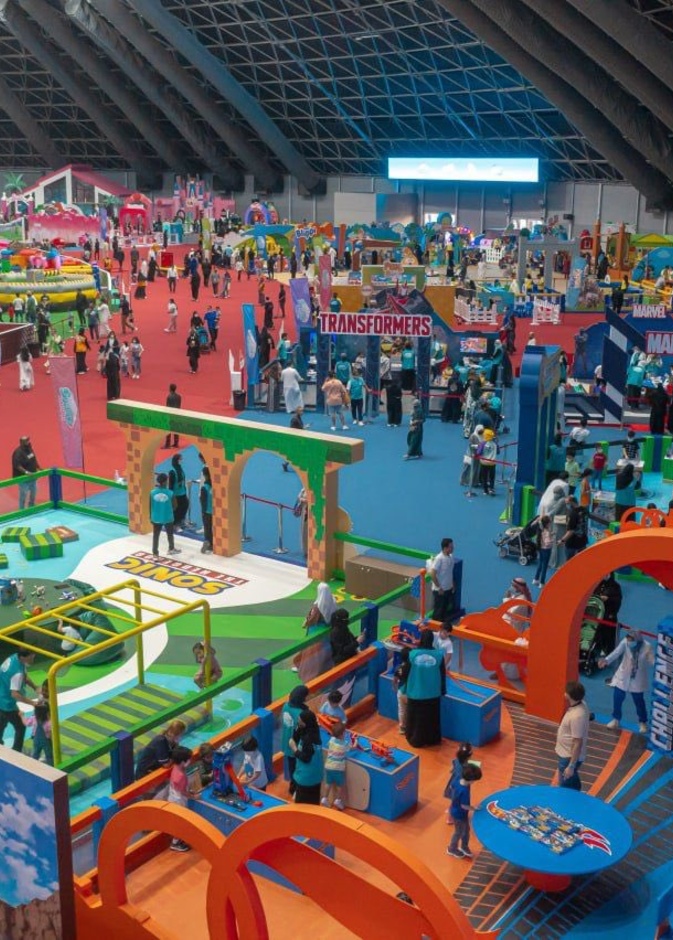 جدة سوبردوم فعاليات ترفيهية عالمية و25 ركنا ترفيهيا للأطفال