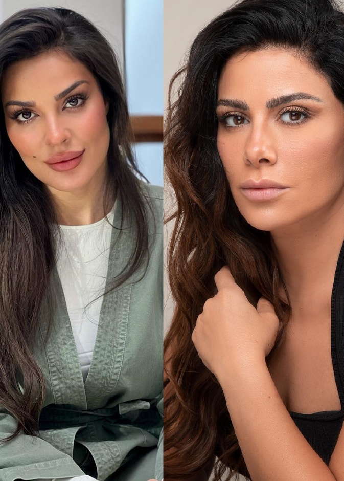 صبا مبارك ونادين نجيم