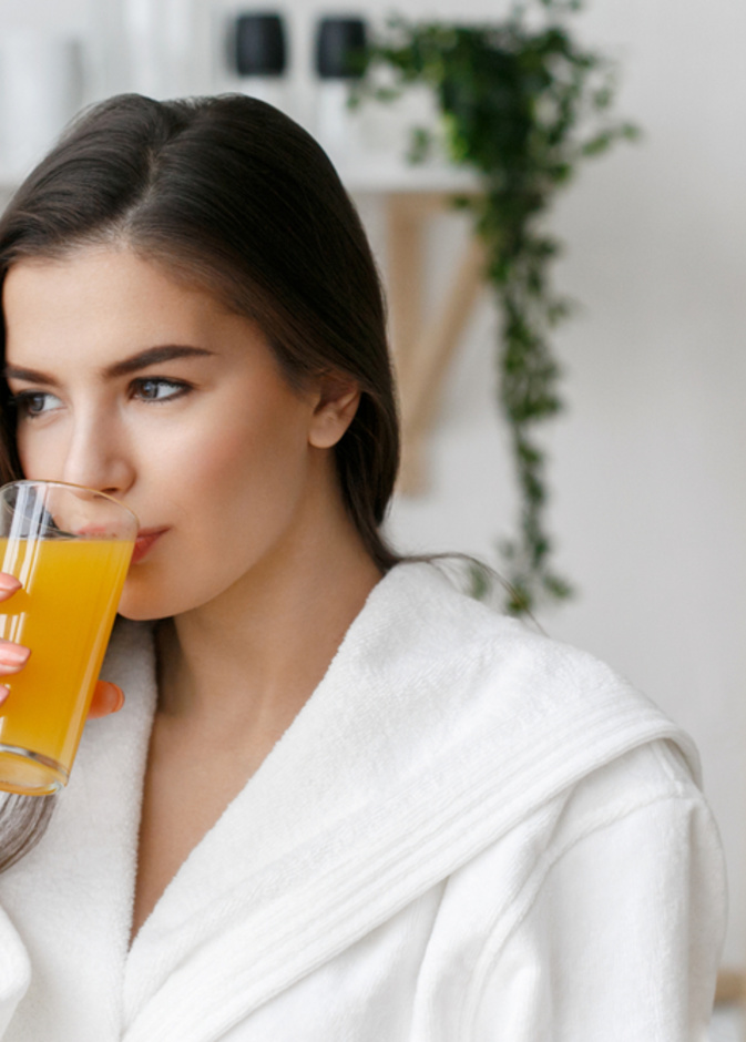 مشروبات صحية لتقوية المناعة قبل الزفاف