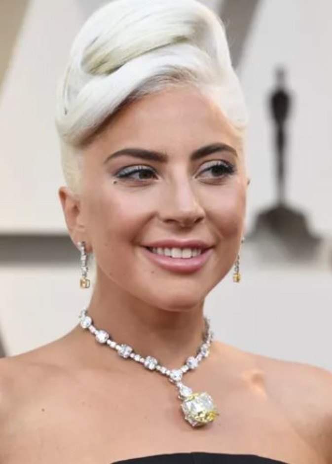 ليدي غاغا في حفل توزيع جوائز الأوسكار في العام 2019