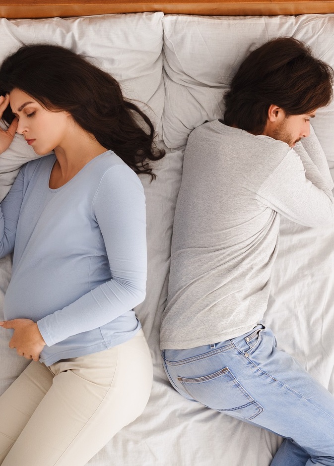 ما هي أسباب نفور الزوج من زوجته أثناء الحمل