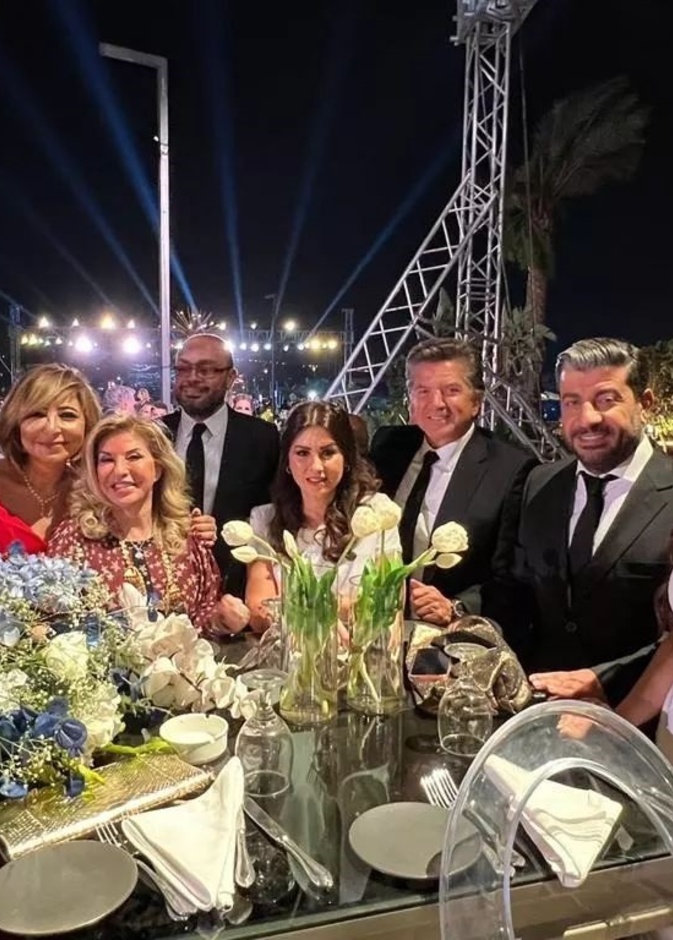 حفل زفاف ابنة السيناريست مدحت العدل