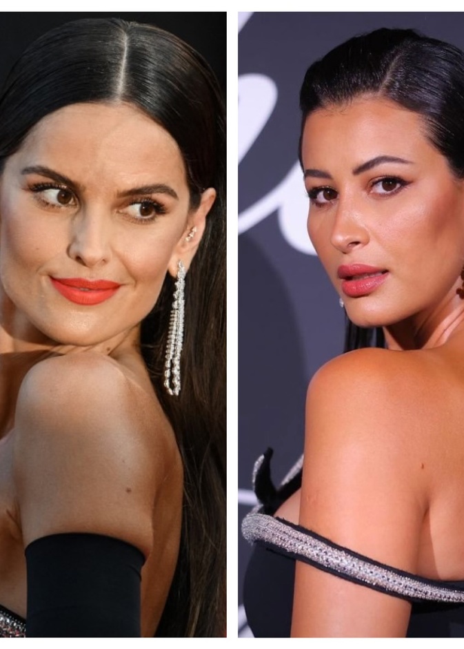 بين ريم السعيدي و ايزابيل غولارت مكياج مناسب للبشرة الحنطية مع الفستان الأسود