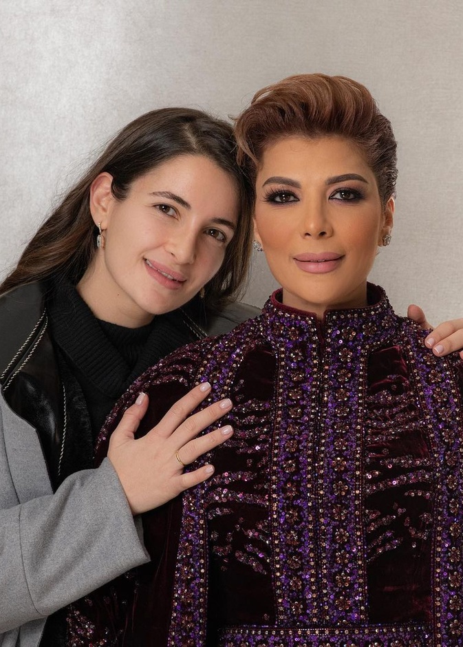 عائلة أصالة نصري تحتفل بعيد ميلادها ورسالة مؤثرة من ابنتها شام