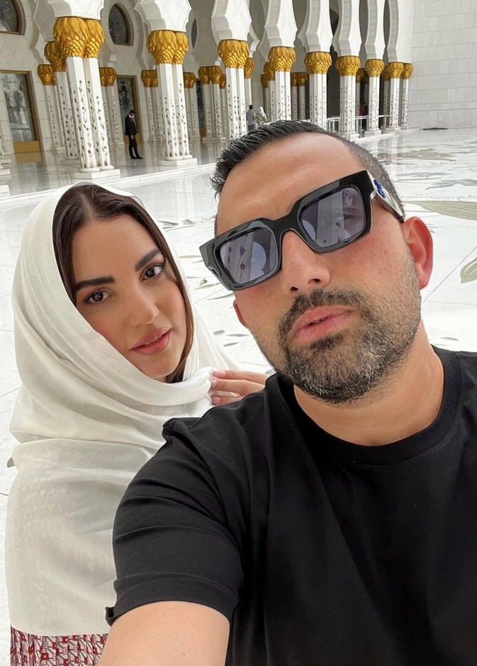 درة وزوجها هاني سعد