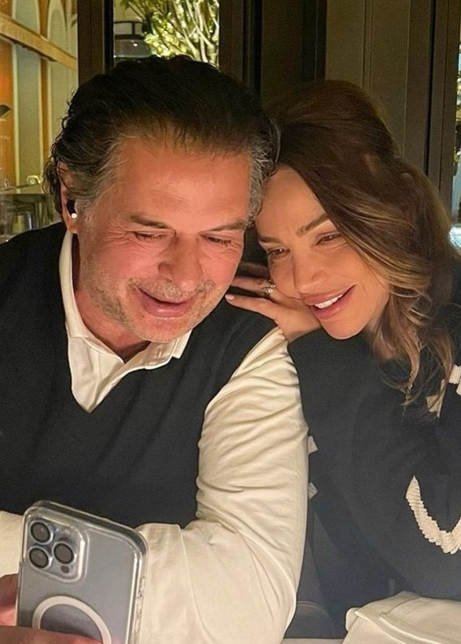 راغب علامة وزوجته جيهان