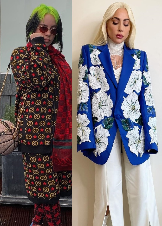 ليدي جاجا وبيلي إيليش