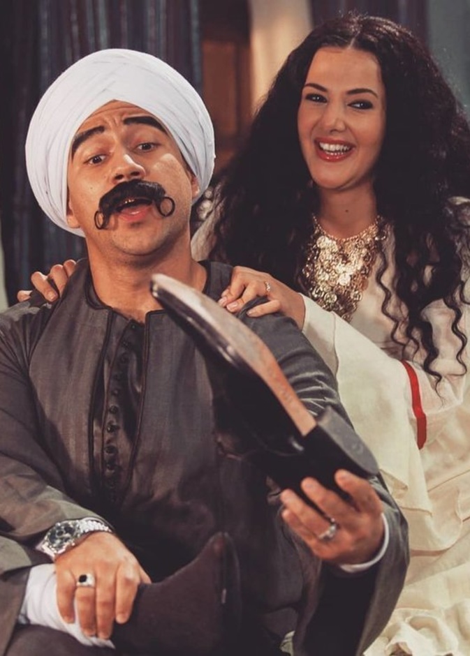 دنيا سمير غانم وأحمد مكي 