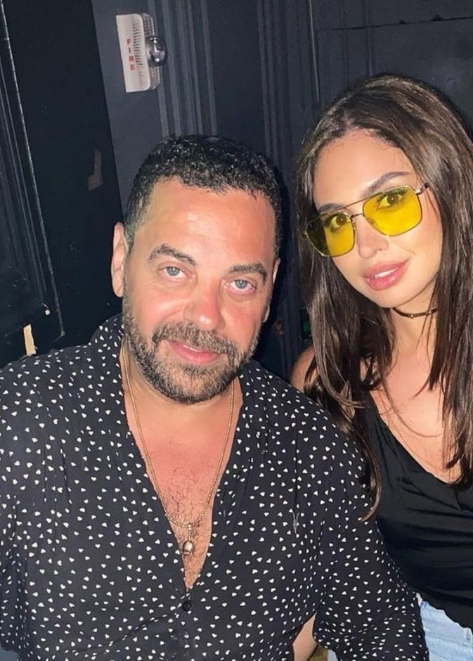 نيكول سعفان وطارق العريان