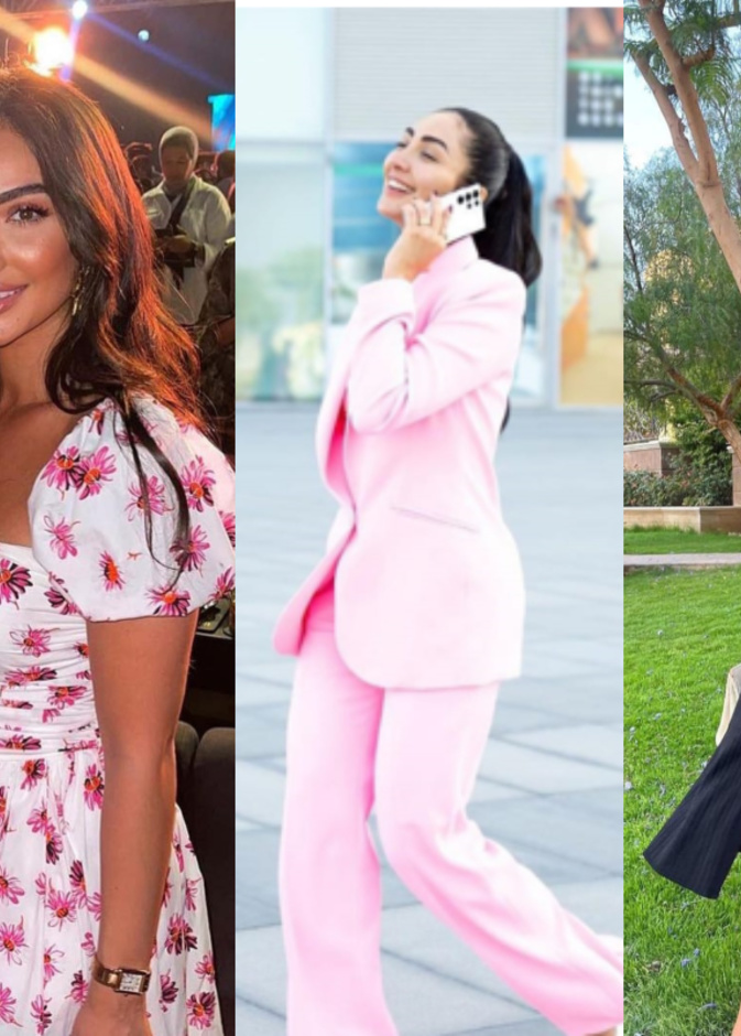 نور الغندور وإطلالات صيفية مميزة