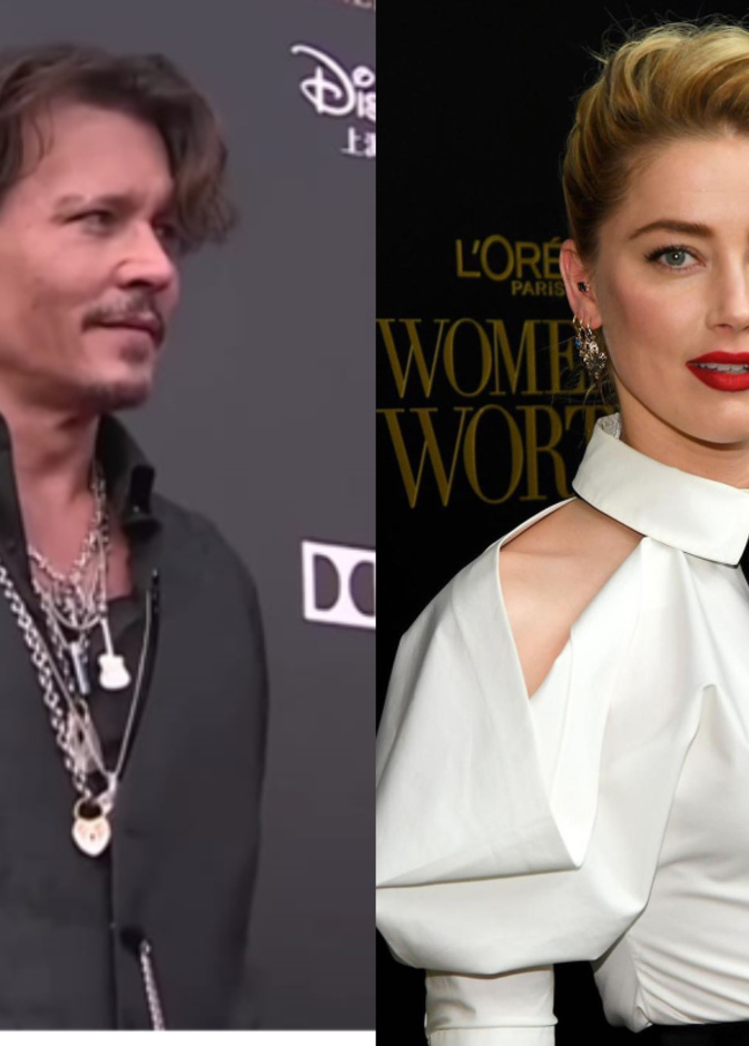 أمبر هيرد وجوني ديب