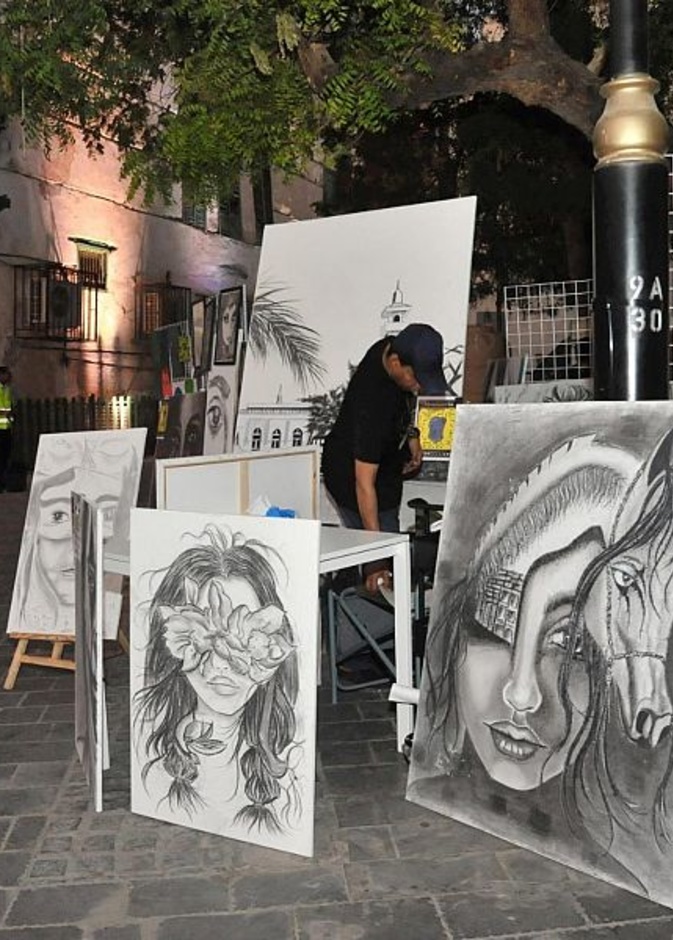 شارع الرسامين.. تجربة ساحرة لعشاق الفن في جدة التاريخية