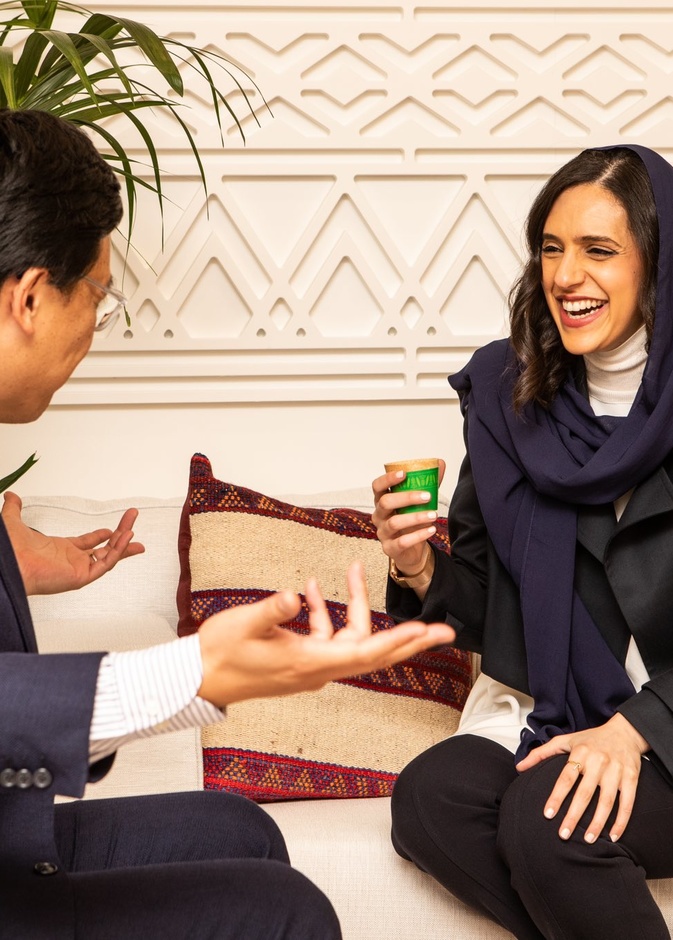 مقهى سعودي في دافوس.. تجربة مميزة لعشاق القهوة السعودية