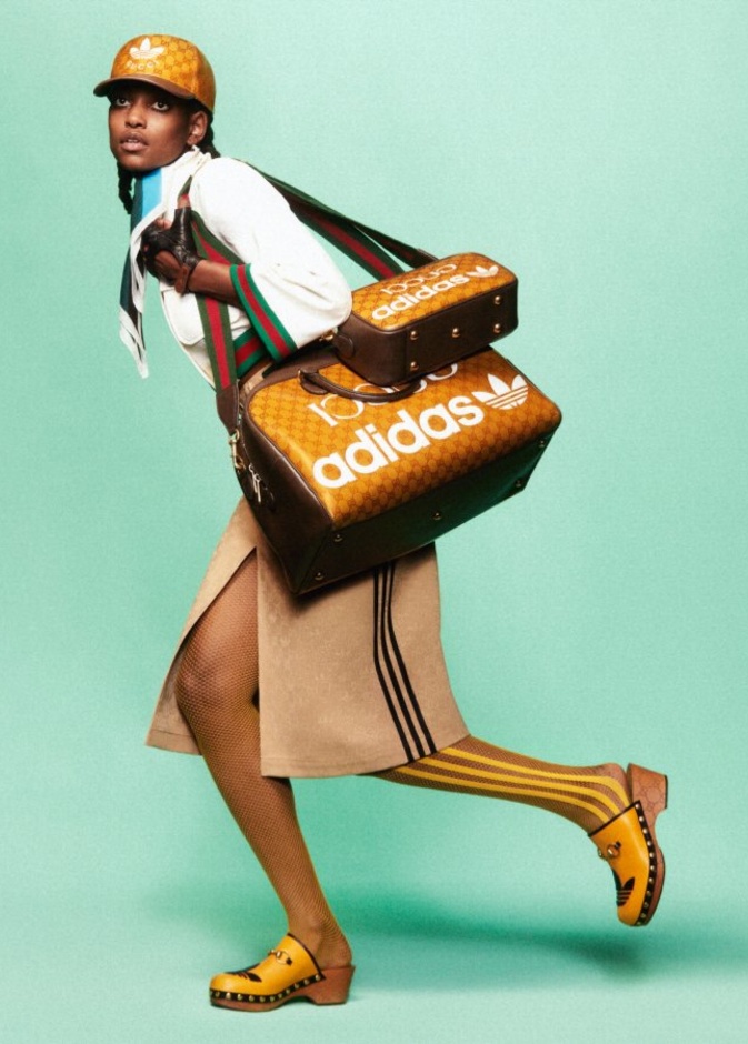 مجموعة  ADIDAS X GUCCIتجمع رموز غوتشي وأديداس