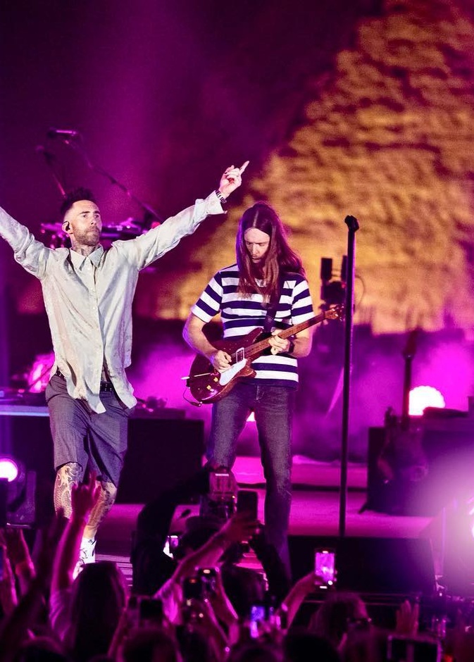 حفل فرقة "Maroon 5"