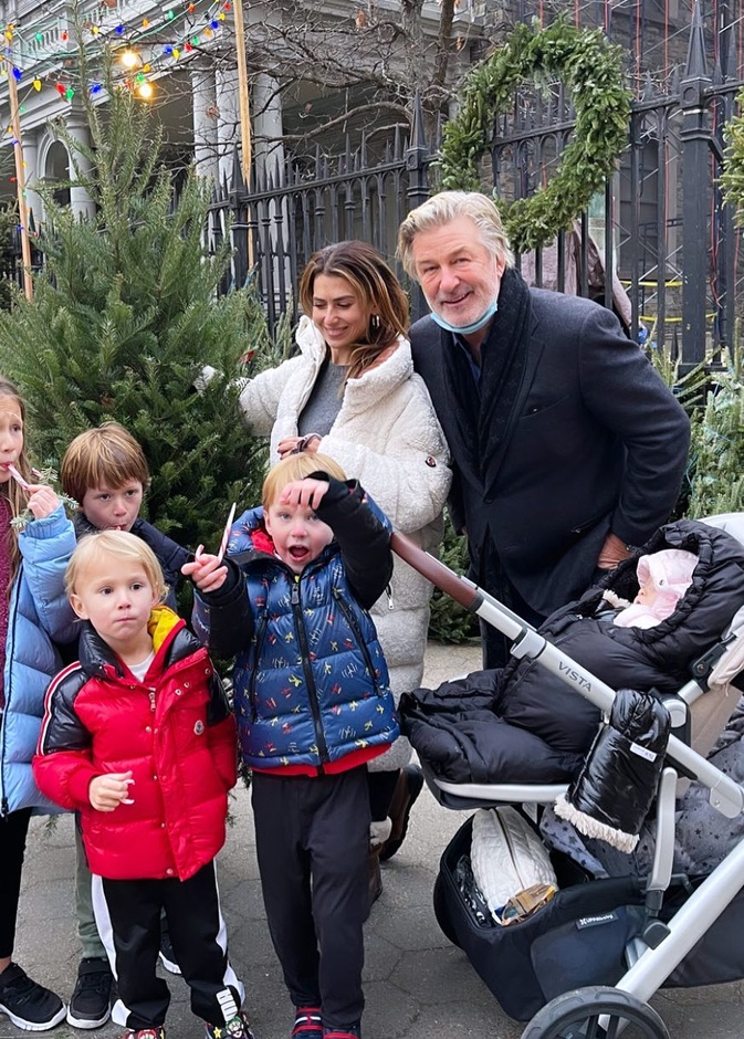 أليك بالدوين وعائلته