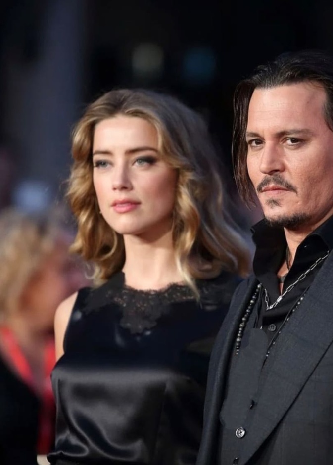 جوني ديب وأمبر هيرد