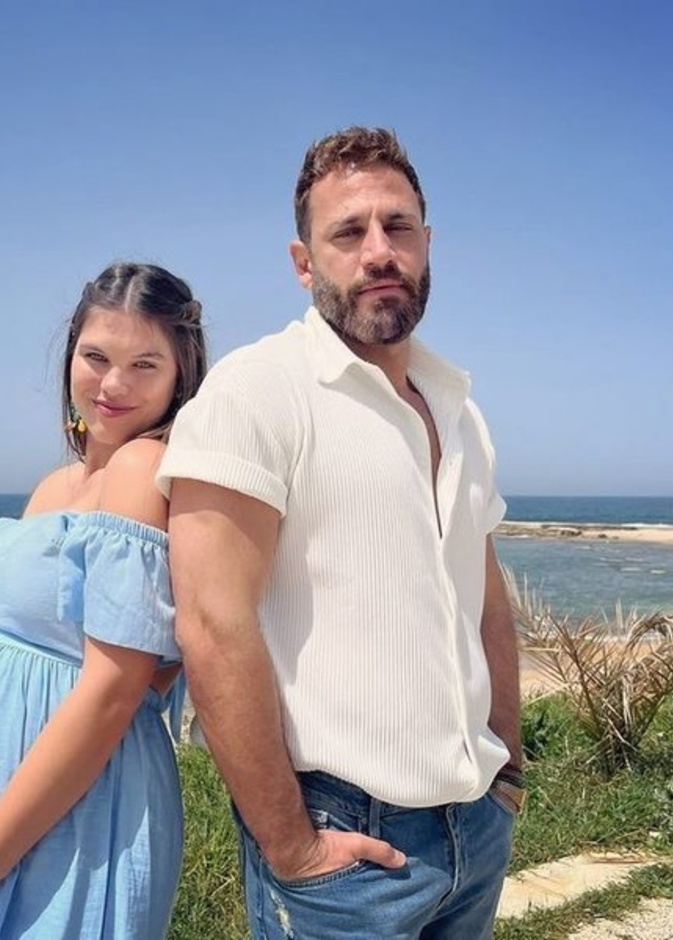 نيقولا معوض وزوجته