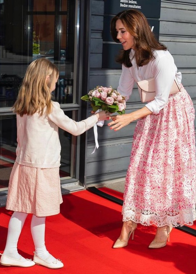 الأميرة ماري في فعالية لمؤسسة الأمومة