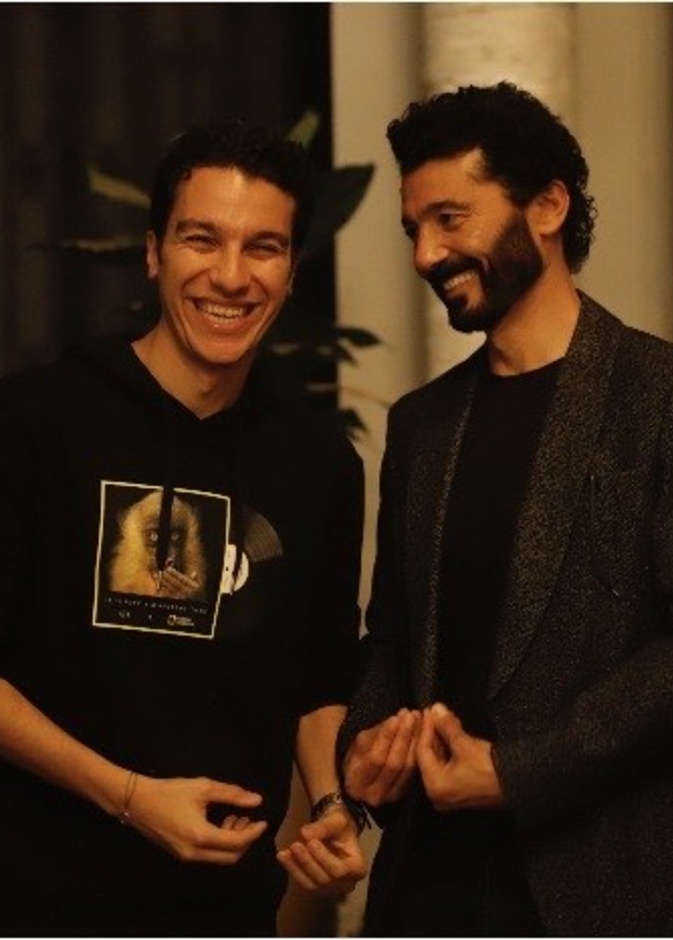 خالد النبوي ونجله 