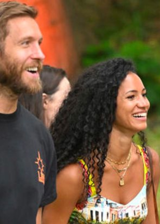 خطوبة كالفن هاريس على المذيعة فيك هوب بعد قصة حب قصيرة