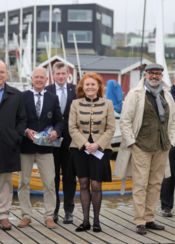 سارة دوقة يورك تلتقي بالأمير ألبرت أمير موناكو