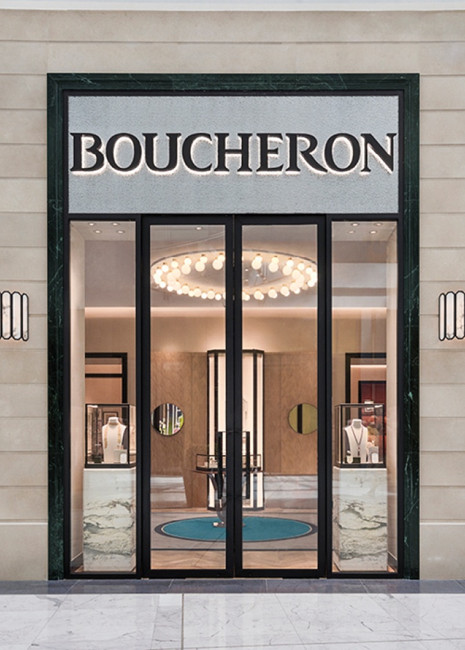 دار المجوهرات بوشرون تفتتح متجراً مستقلاًّ جديداً في دبي مول