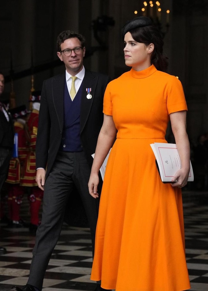 الأميرة يوجين كلفت بمهمة مرافقة ميغان وهاري في احتفالات اليوبيل البلاتيني