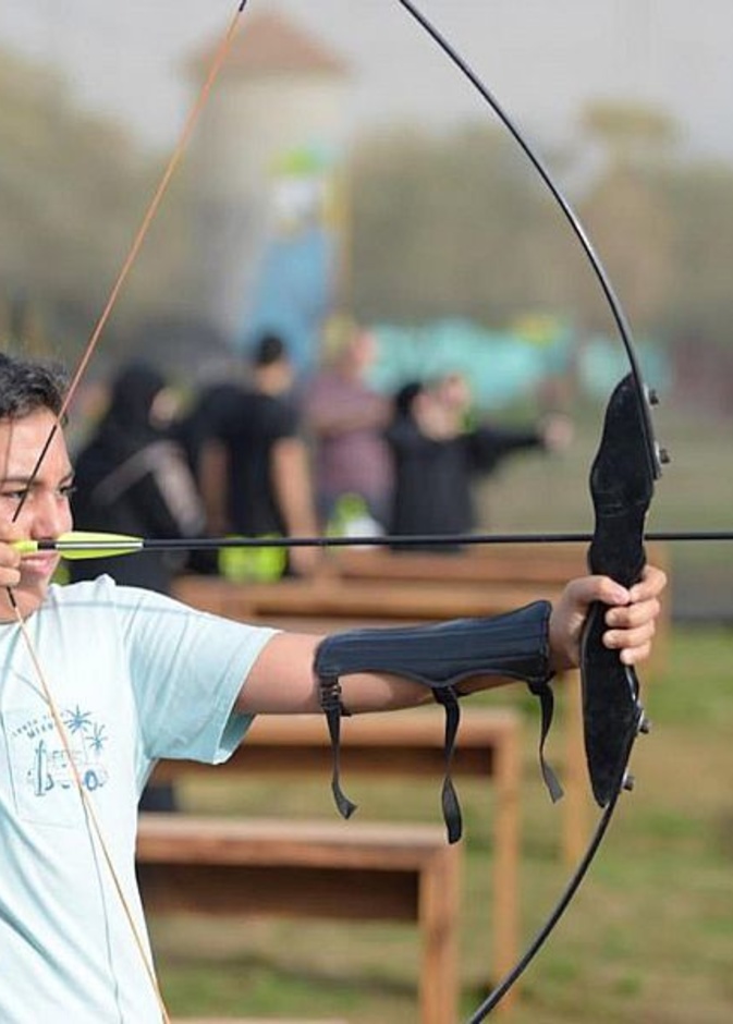 تحدي الرماية.. تجربة تغمرها أجواء المرح والتشويق في جدة جنغل