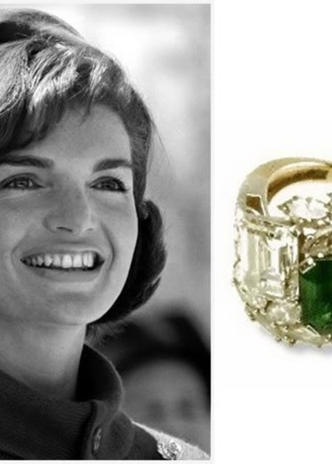 أبرز قطع مجوهرات جاكلين كينيدي