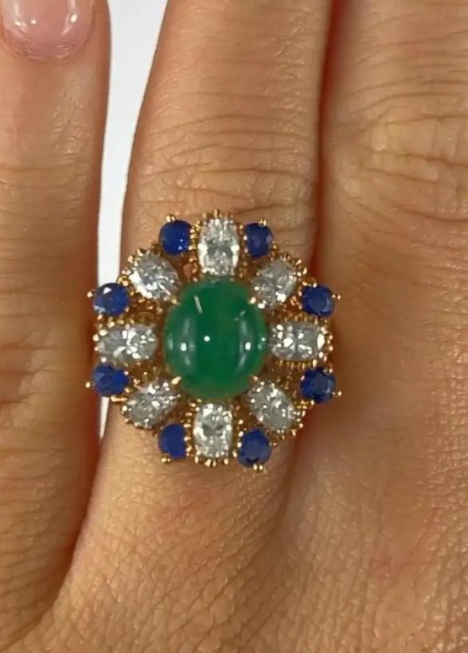 خاتم Cluster من Oscar Heyman