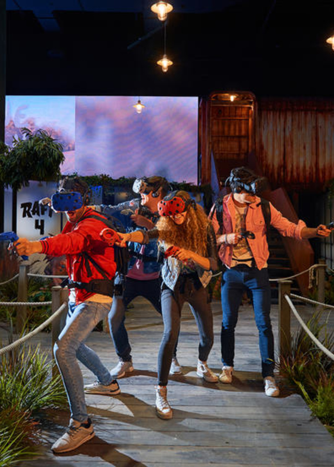 فيرتشوال رياليتي بارك أكبر وجهة داخلية لألعاب الواقع الافتراضي بالعالم في دبي