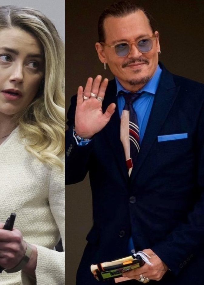 جوني ديب وآمبر هيرد