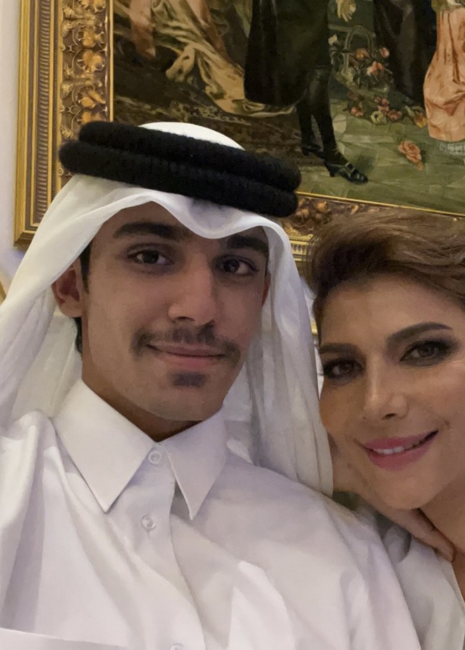 فاهد نجل الفنانة أحلام مع الفنانة أصالة