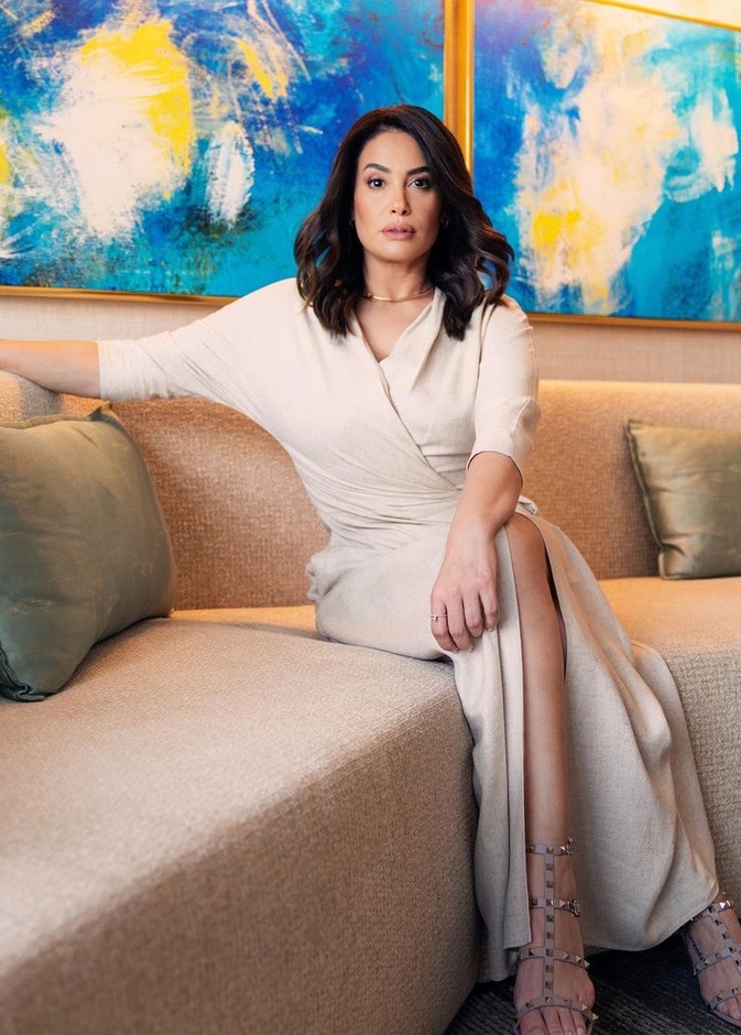 هند صبري تدعم المرأة برسالة تحدي وفخر 