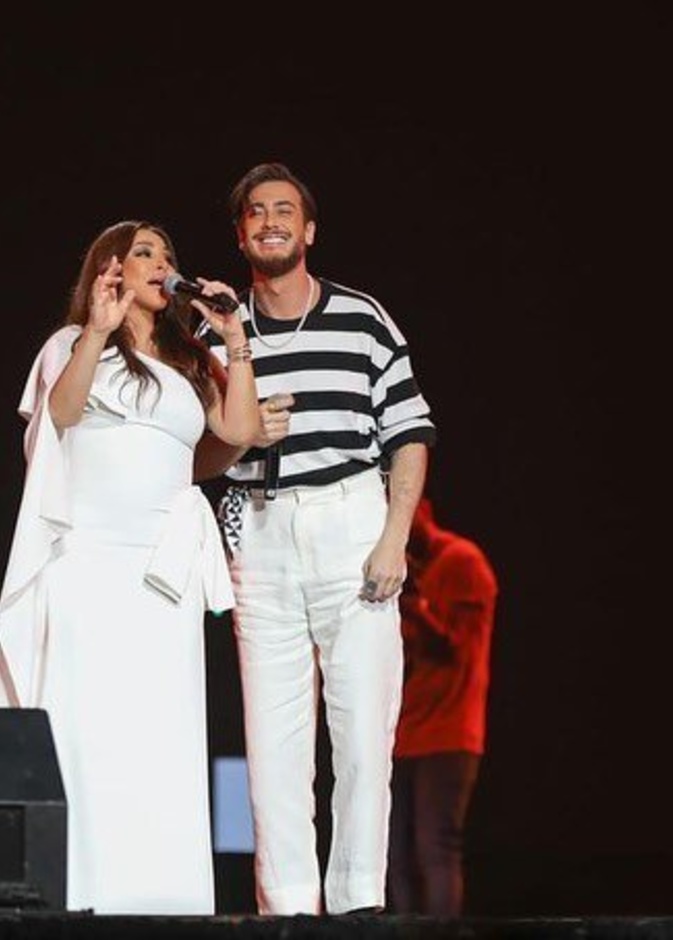 إليسا تقلد سعد لمجرد ونانسي عجرم تتعرض لـ "خضّة"