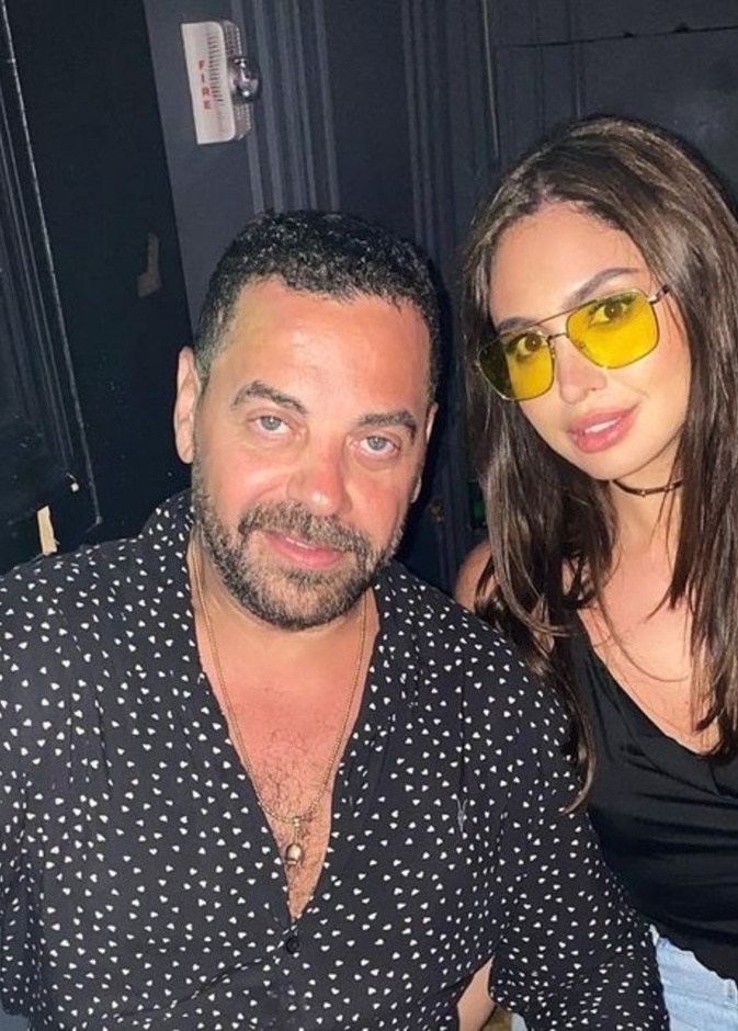 طارق العريان ونيكول سعفان