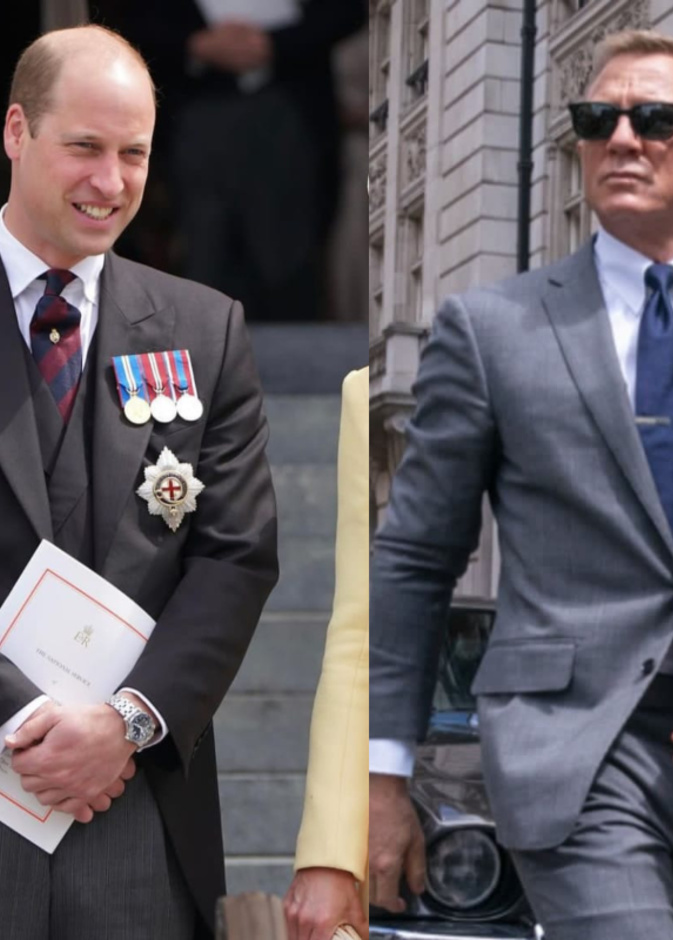 دانيال كريج والأمير ويليام