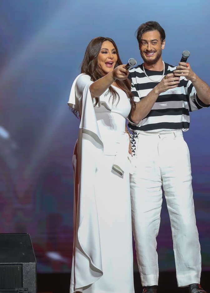 إليسا وسعد لمجرد