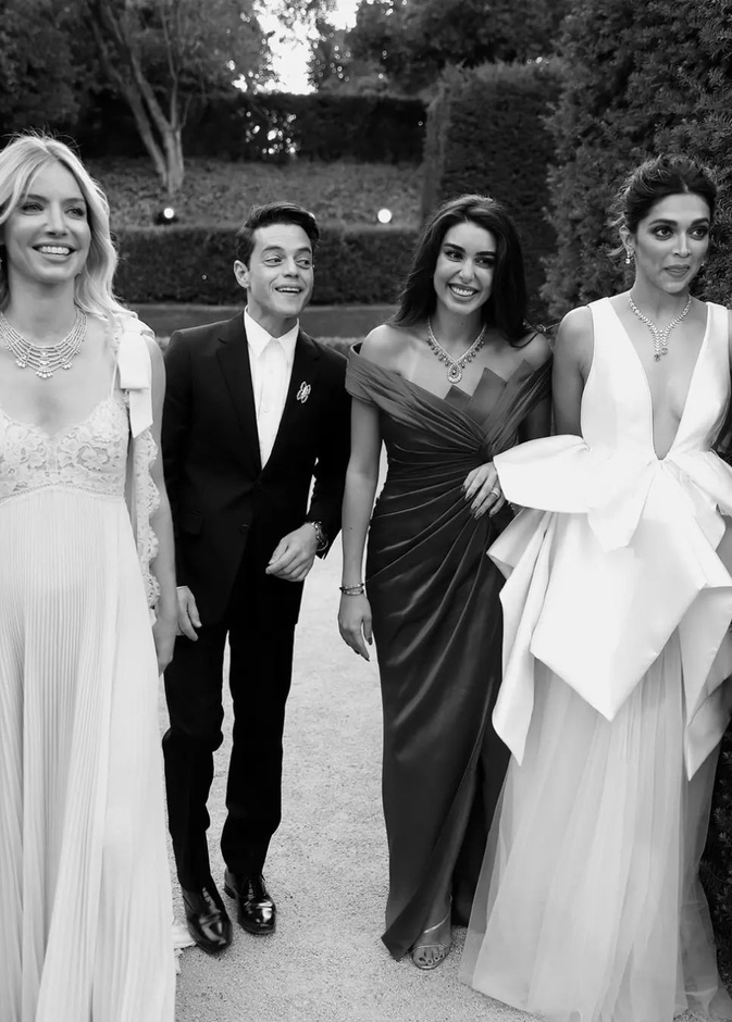  أحدث ظهور لديبيكا بادوكون بصحبة رامي مالك وياسمين صبري